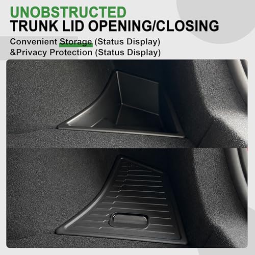 Trunk Side Storage Bins for 2024-2026 Tesla Model 3 Highland - view 6