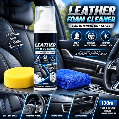 Car Interior Leather Foam Cleaner Kit, Car Interior Foam Cleaner，50 - view 2