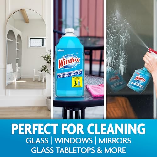 Glass & Window Cleaner Refill, Original, 67.6 oz - view 4