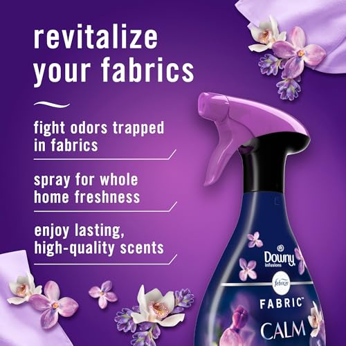 Odor-Fighting Fabric Refresher, Downy Calm and April Fresh, 16.9oz, 2 Pack - view 2