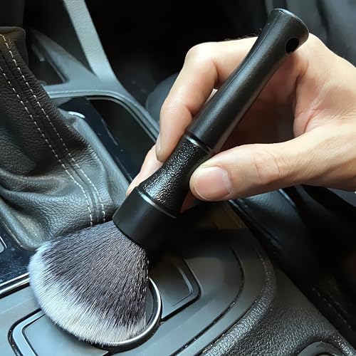 Ultra-Soft Car Detailing Brush Set, Scratch-Free Cleaning Brushes for Interior and Exterior, Air Vents, Dashboard, Wheels, Engine Bay, and Leather Surfaces - view 5