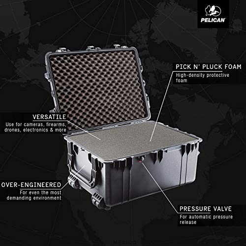 Pelican 1630 Camera Case with Foam and Padded Dividers (Multiple colors) - view 3