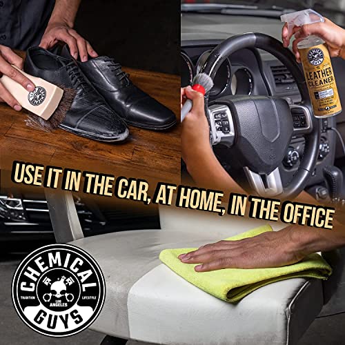 Leather and Microfiber Car Detailing Kit with Cleaner, Conditioner and Towels (9+12=21 Pieces) - view 3