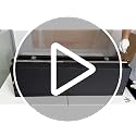 Car Trunk Organizer, Leather Trunk Organizer for Suv with Lid and Push-pull Handle Car Trunk Leather Storage Box Extra Large Cargo Storage (Black, 41.3 x 11.4 x 12.2in) - view 7