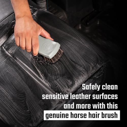 Long Bristle Horsehair Leather Cleaning Brush for Interiors - view 3