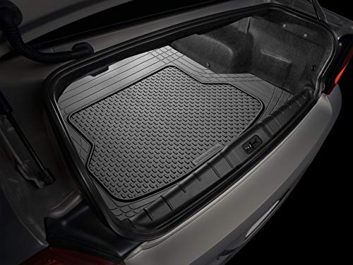 Universal Trim to Fit All Weather Cargo Mat for SUV Floor and Car Trunk Liner, Black - view 3