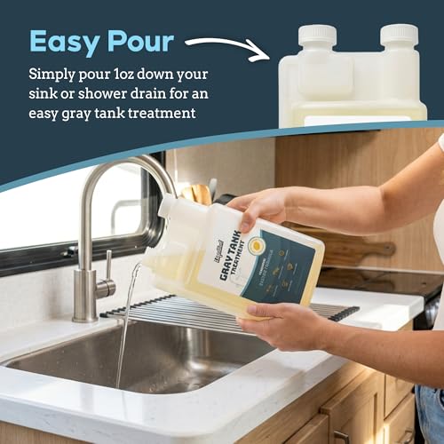Gray Holding Tank Digester - Odor Eliminator - Lemon Scent - Matts RV Reviews - view 7