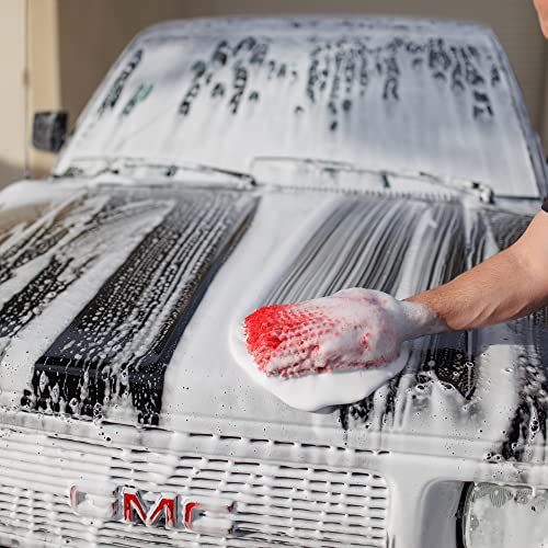 Car Detailing Kit with Bucket – Essential Car Cleaning Kit, Sprays, Liquids, Microfiber Towels, Applicators and Wash Mitt, All-in-One Car Detailing Kits for Interior & Exterior Care - view 4