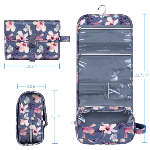 Hanging Toiletry Bag Portable Travel Cosmetic Makeup Organizer - view 7