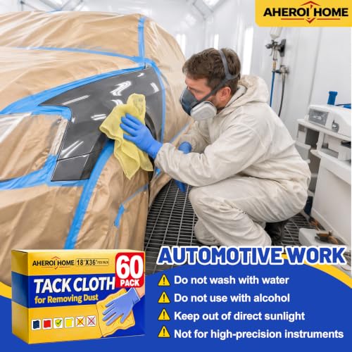 Tack Cloth for Removing Dust from Woodworking 60Pack - view 7