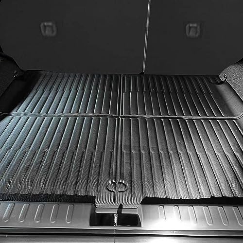 For Ioniq5 All Weather Trunk Mat, 3D Cargo Liner Rear Trunk Floor Mat XPE Material Compatible with Hyundai Ioniq 5 2022 2023 2024 Accessories NOT Fit 2025+ - view 5