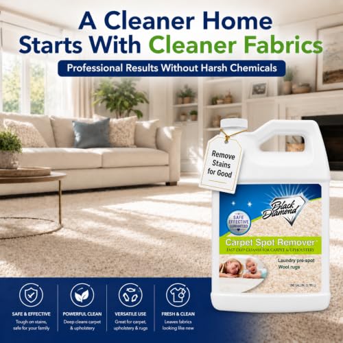 Carpet & Upholstery Cleaner: Fast Acting Deep Cleaning Spot & Stain Remover Spray (1-Gallon) - view 7