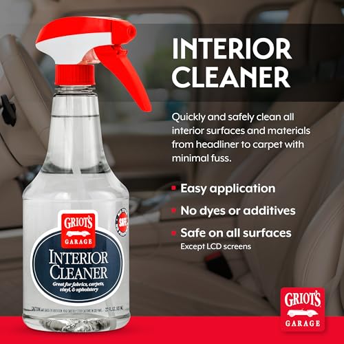 Interior Cleaner Spray for Car Seats, Carpet, Upholstery Fabric, Floor Mat, Vinyl, Dashboard, Ideal for Truck, SUV, RV, Boat, and More, 10956, 22 Fl Oz - view 2