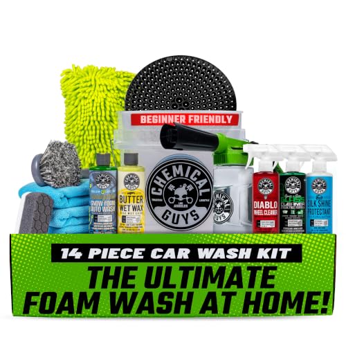 14-Piece Arsenal Builder Car Wash Kit with Foam Blaster 6