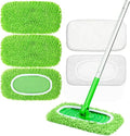 5PCS Reusable Microfibre Mop Pads. Replacement Mopping pad, Wet and Dry Flat mop Cover for Household Cleaning, Cloths and Chenille