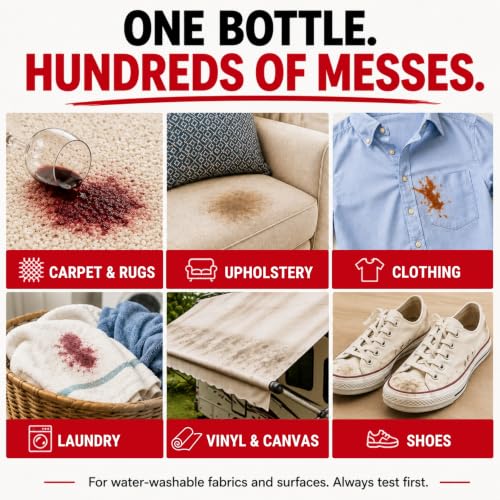 Stain Remover, 24oz (2 Pack) - Cleaner for Carpet, Upholstery, Laundry - view 4