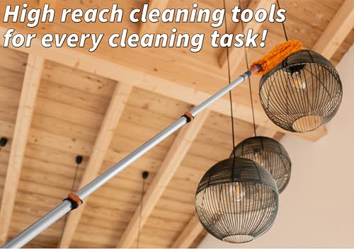 Ceiling Fan Blade Duster Cleaner with 4-14 ft Extension Pole (20ft Reach) - view 5