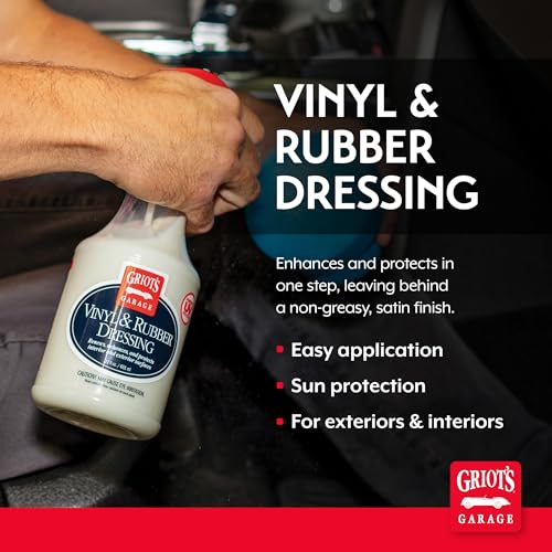 Vinyl and Rubber Dressing for Car Detailing, Exterior and Interior Auto Cleaner and Protectant for for Plastic, Trim, Tires, and More, 10981, 22oz - view 2