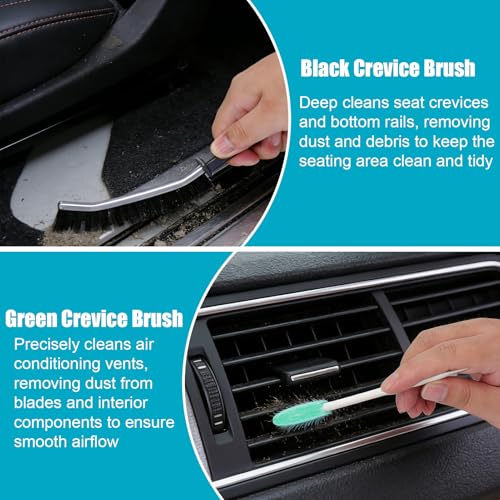 Car Detailing Kit Interior,Car Interior Cleaner Brush Set,10 Pcs - view 3