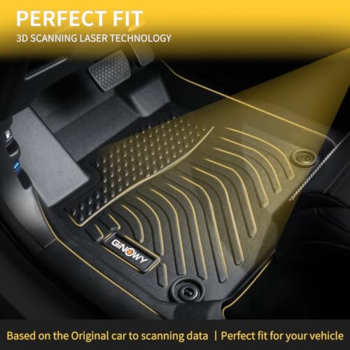 Floor Mats & Cargo Liner for 2019-2026 Volvo XC40, All Weather Car Floor Mat Custom Fit for Volvo XC40 Accessories Rubber Mats Cargo Liners Trunk Mat - view 4