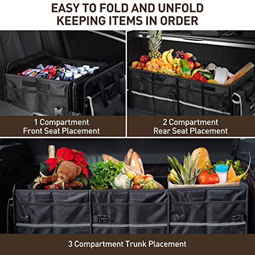 4-in-1 Car Trunk Organizer with Leakproof Cooler Bag - view 4