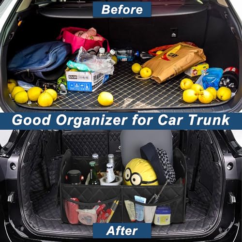 Car Trunk Organizer and Storage with Reinforced Handles - view 5