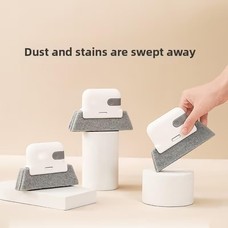 8PCS Window Groove Cleaning Brush, Window Track Cleaner Tools for Sliding Door Track, Window Sill, Window Seal - view 2