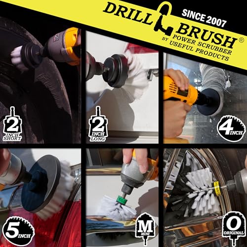 Drill Brush Ultimate Car Wash Kit - Wheel Brush - Car Carpet - Spin Brush - view 2
