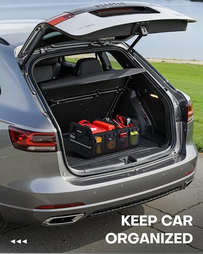 Tactical Trunk Organizer - Car Storage with Front MOLLE Pockets - view 6