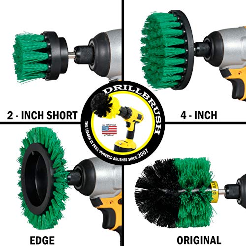 Green - Drill Power Kitchen Scrub Brush Kit - view 6