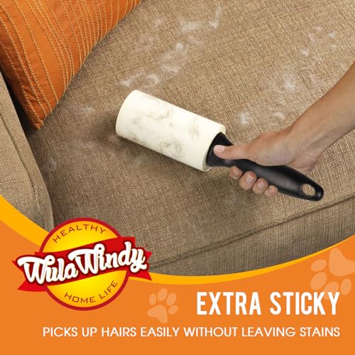 Extra Sticky Lint Rollers for Pet Hair, 240 Sheets, 4-Pack - view 2