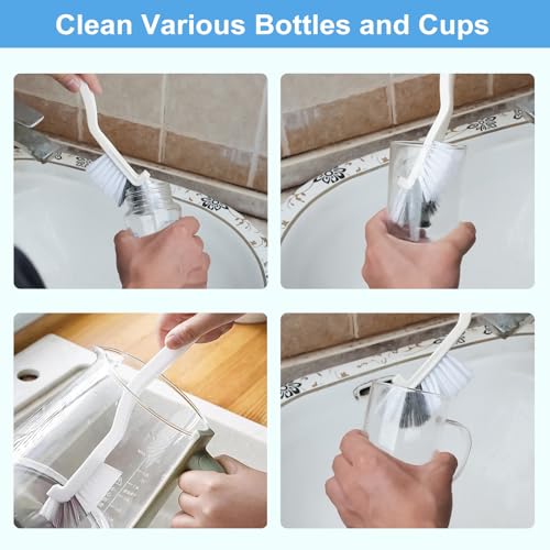 11Pcs Crevice Cleaning Brush Set,Multi-Purpose Cleaning Supplies - view 5