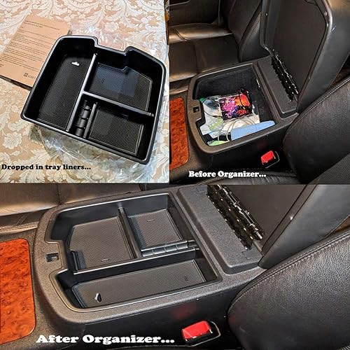 07-14 Center Console Organizer for Chevrolet Avalanche Tahoe Silverado 1500 - view 5