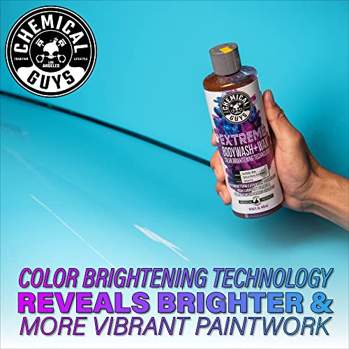 CWS207BK Car Wash Detailing Bucket, Mitt & Accessories Bundle (6 Items) Featuring Extreme Bodywash & Wax Foaming Car Wash Soap, 128 oz (1 Gal) - Works on Cars, Trucks, SUVs, RVs & More - view 3