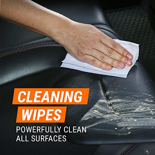 Car Cleaning Wipes and Car Protectant Wipes, Wipes for Cars, Trucks and Motorcycles, 30 Each, 2 Pack - view 4