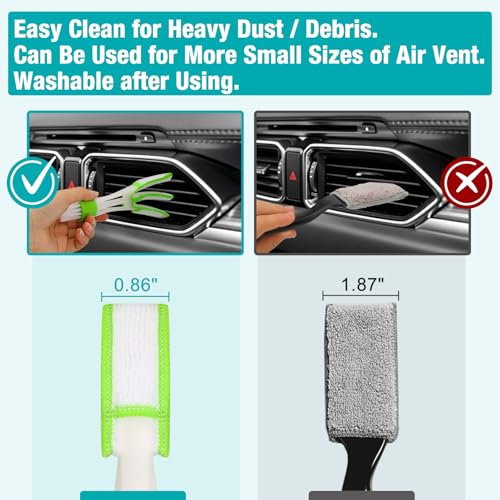 Car Interior Duster Detailing Cleaning Gel Brushes Kit - view 6