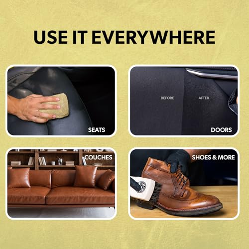 9-Piece Leather Cleaner & Conditioner Kit for Car Interiors - view 6