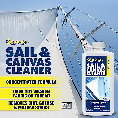 Waterproofing Spray, Waterproofer + Stain Repellent + UV Protection - 1 GAL (081900N) & Sail & Canvas Cleaner Concentrated Formula - 16 OZ (082016) - view 5