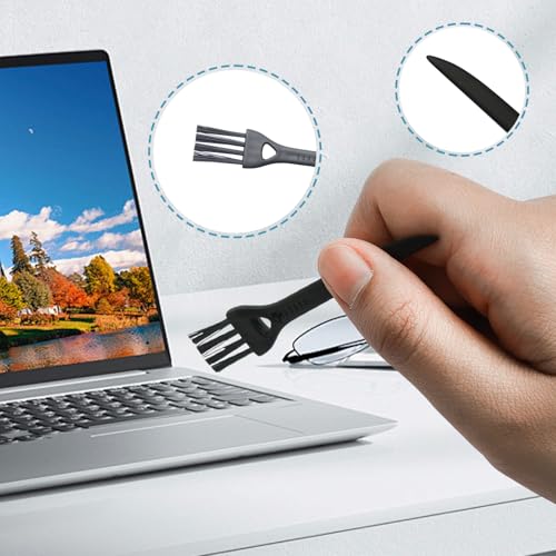 20-Piece Crevice Cleaning Brush Set - Multifunctional Kit with Precision Brushes, Scraper&Shower Cleaner Brush for Car, Kitchen, Bathroom, Grout, Sink, Cup, Teapot, Bottle, Blender, Corners &More - view 6