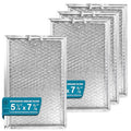 WB06X10309, WB06X10654 Microwave oven Grease Filter Replacement For Many GE Stove WB06X10359, 5230W1A012B - 7-5/8 x 5-1/8 x 1/8 Inch (Packed in Box) (4-Pack)