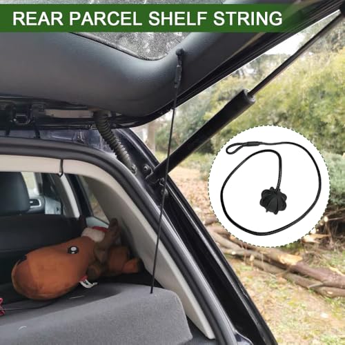 Rear Parcel Shelf String, Tonneau Cover Strap Cord, Universal for Most Cars, Replace OEM#1K6863447A - view 5
