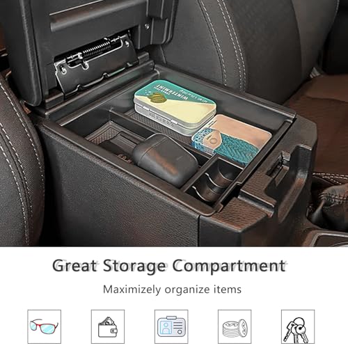 Center Console Organizer for 2016-2023 Toyota Tacoma Accessories - view 3