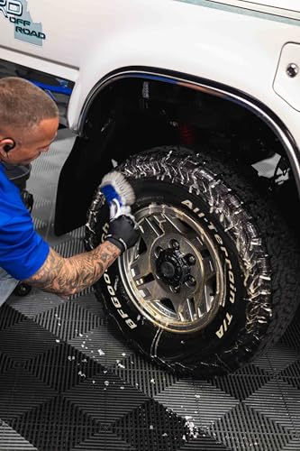 ProGrip XL Tire Brush - Ergonomic ProGrip Handle - Stiff Synthetic Bristles to Cut Through Grime - Avalanche - view 4