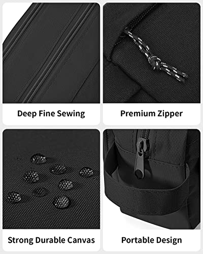 Big Capacity Pencil Pen Case, Upgraded Canvas Pencil Pouch Pencil Bag - view 4