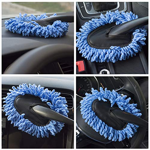 (3 Pack) Microfiber Car Duster Exterior Scratch Free, Extendable Handle, Duster for Black Car, Long Handle Large Design, Car Duster Exterior for Vehicle Outer Dust Cleaning - view 5