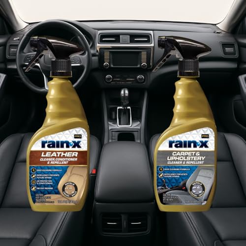 Interior Care Bundle: 16 Fl Oz Carpet & Upholstery Cleaner + 16 Fl Oz Leather Cleaner Conditioner - Cleans, Repels & Protects Car Interiors - view 3