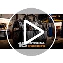 Heavy Duty Large Tool Bag, 16 Inch Portable Tool Box Organizer Tool Storage - view 7
