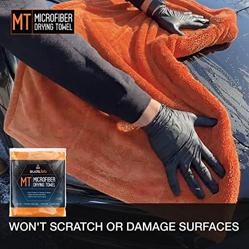 Suds Lab Large Microfiber Drying Towel (24 in. x 35 in.), Car Detailing - view 4