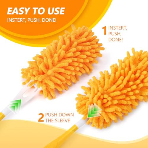 Reusable Duster Refill Compatible with Swiffer Hand Duster Kit - view 4