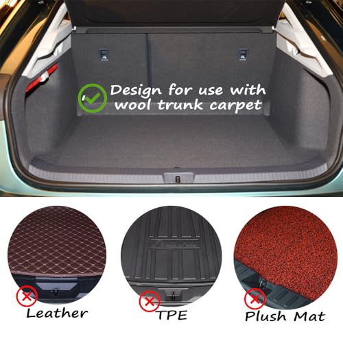 Car Trunk Organizer Blocks, 4 Pack Hook & Loop Cargo Dividers - view 3